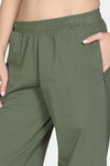 Zivame Knit Cotton Loungewear Bottom - Four Leaf Clover — thumbnail 6
